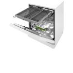 نمای سه رخ ماشین ظرفشویی اسنوا مدل SDW-F353210	