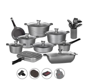 سرویس قابلمه 30 پارچه کاندید مدل اوشن H با درب T