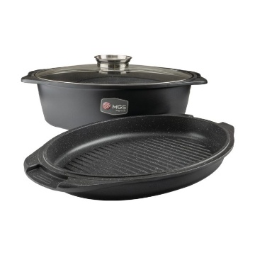 تابه مرغ پز سه تیکه ام جی اس گرانیت مدل ایتالیا B