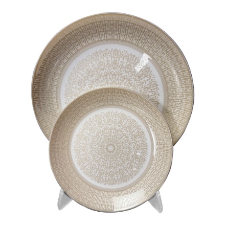 سرویس آرکوپال 26 پارچه لنوکس مدل گرد دیوالی داو بژ