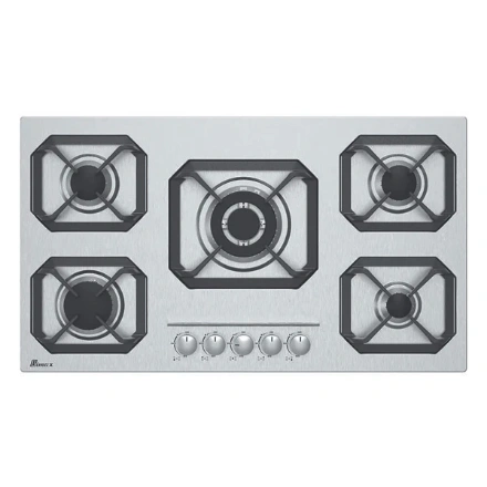 اجاق گاز صفحه ای پنج شعله بیمکث مدل MG5075