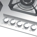 اجاق گاز صفحه ای پنج شعله بیمکث مدل MG5075