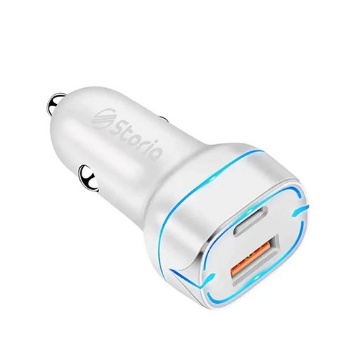 شارژر فندکی 38 وات استوریا مدل ST-AC01