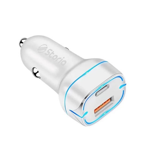 شارژر فندکی 38 وات استوریا مدل ST-AC01