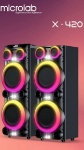 تصویر  اسپیکر دوقلو میکرولب مدلDJ-X420