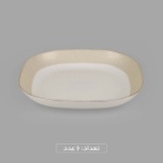 سرویس آرکوپال 26 پارچه لنوکس مدل مربع کورل کندی زیتونی