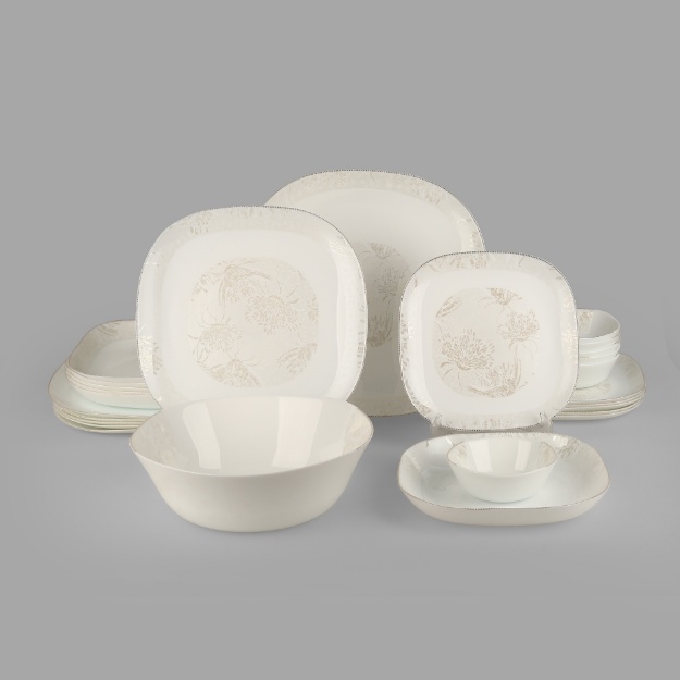 سرویس آرکوپال 26 پارچه لنوکس مدل مربع کورل لورکس بژ 