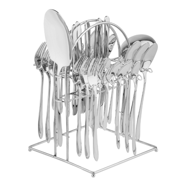 سرویس قاشق و چنگال 38 پارچه رولنزا مدل A49