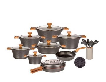 سرویس قابلمه 23 پارچه کاندید مدل سزار پلاتینیوم