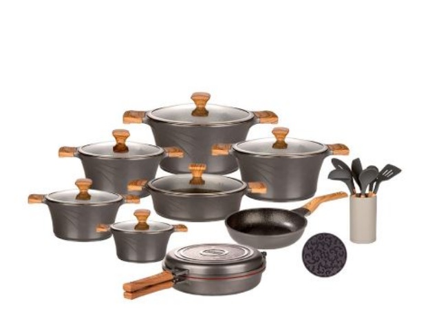 سرویس قابلمه 23 پارچه کاندید مدل سزار پلاتینیوم