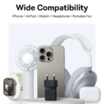 شارژر دیواری 20 وات باسئوس مدل Palm Fast Charger C+U EU 20W