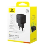 شارژر دیواری 20 وات باسئوس مدل Palm Fast Charger C+U EU 20W