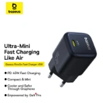 شارژر دیواری 45 وات باسئوس مدل PicoGo