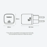 شارژر دیواری 45 وات باسئوس مدل PicoGo