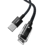 کابل فست شارژ USB به لایتنینگ باسئوس مدل CB000117 طول 1 متر