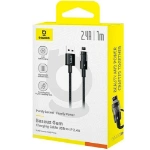 کابل فست شارژ USB به لایتنینگ باسئوس مدل CB000117 طول 1 متر