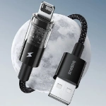 کابل فست شارژ USB به لایتنینگ باسئوس مدل CB000117 طول 1 متر