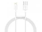 کابل شارژ USB به لایتنینگ باسئوس مدل Superior Series Data Cable CALYS-A02 طول 1 متر