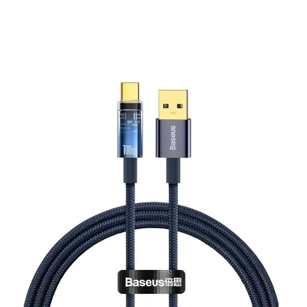 کابل تبدیل USB به USB-C باسئوس مدل CATS000501 طول 2 متر