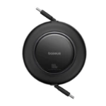کابل تبدیل USB-C به USB-C باسئوس سری Free2Draw Mini Retractable  مدل P10364500211-00 طول 1 متر