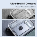 کابل تبدیل USB-C به USB-C باسئوس سری Free2Draw Mini Retractable  مدل P10364500211-00 طول 1 متر