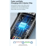 کابل تبدیل USB-C به USB-C باسئوس سری Tungsten Gold Fast مدل CAWJ040001 طول 1 متر