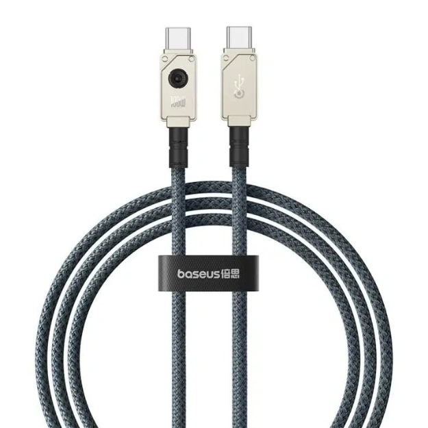 کابل USB-C باسئوس مدل Unbreakable Series 100W طول 2 متر