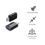 مبدل USB-C به USB3.1 باسئوس مدل Ingenuity Series Mini OTG Adaptor ZJJQ000101