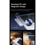 هاب 5 پورت USB-C باسئوس مدل UltraJoy Series BS-OH180