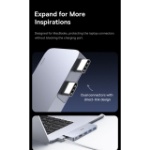 هاب 5 پورت USB-C باسئوس مدل UltraJoy Series BS-OH180هاب 5 پورت USB-C باسئوس مدل UltraJoy Series BS-OH180