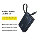 پاوربانک باسئوس مدل PicoGo 45W ظرفیت 10000 میلی آمپر ساعت