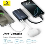 پاوربانک باسئوس مدل PicoGo 45W ظرفیت 10000 میلی آمپر ساعت