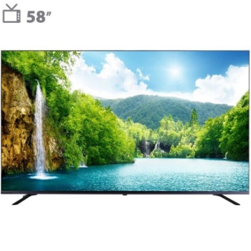 تلویزیون هوشمند ال ای دی مکسن مدل CU9300N سایز 58 اینچ