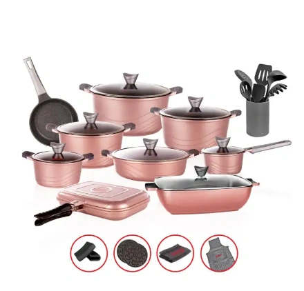 سرویس قابلمه 30 پارچه کاندید مدل اوشن H با درب T