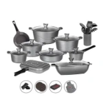 سرویس قابلمه 30 پارچه کاندید مدل اوشن H با درب T