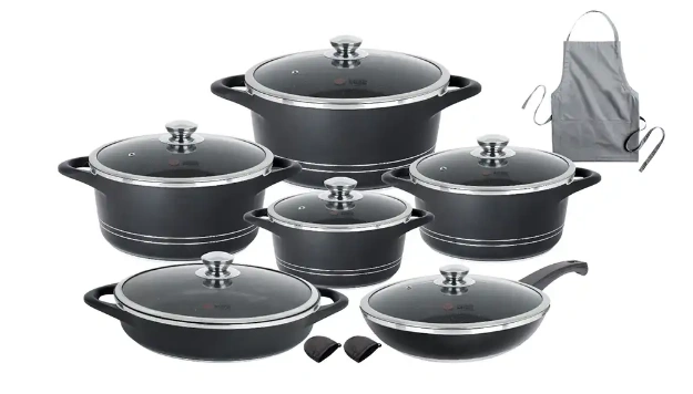 سرويس قابلمه 15 پارچه ام جی اس مدل ايتاليا B