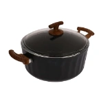 سرویس قابلمه 11 پارچه اویز مدل الیپس رنگ مشکی