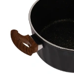 سرویس قابلمه 11 پارچه اویز مدل الیپس رنگ مشکی