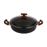 سرویس قابلمه 11 پارچه اویز مدل الیپس رنگ مشکی