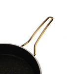 سرویس پخت و پز 11 پارچه اویز پلاس مدل ماریا دسته طلایی