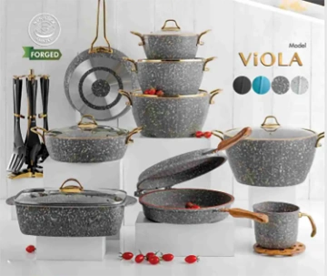 سرویس قابلمه 24 پارچه اویز مدل ویولا 