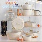 سرویس قابلمه 24 پارچه اویز مدل ویولا