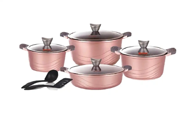 سرویس پخت و پز ۱۰ پارچه کاندید مدل اوشن