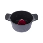 قابلمه گرانیت کاندید مدل اوشن 20-H رنگ دودی