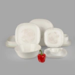 سرویس آرکوپال 26 پارچه لنوکس مدل مربع کورل لورکس بژ