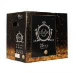 سرویس آرکوپال 26 پارچه لنوکس مدل مربع کورل لورکس بژ