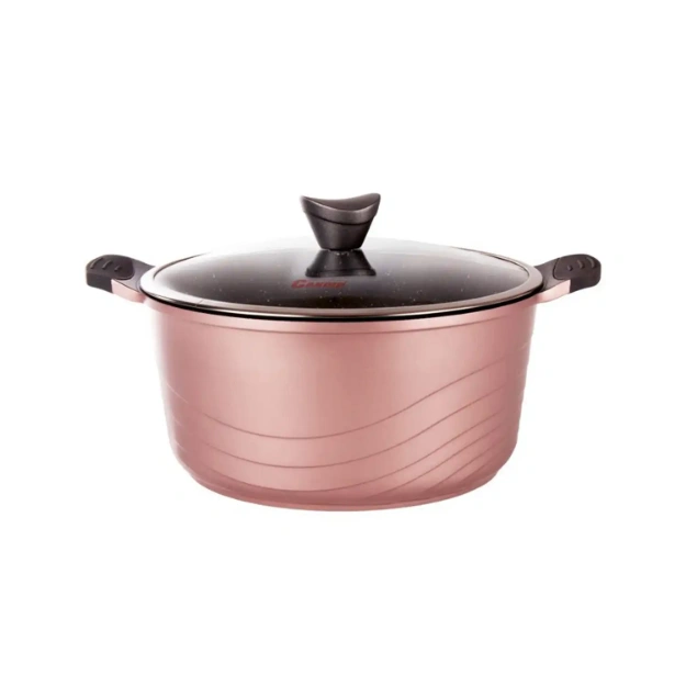 قابلمه گرانیت کاندید مدل اوشن 32-H رنگ رزگلد