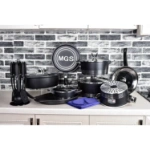 سرویس پخت و پز ام جی اس 25 پارچه طرح جرمنی A کد 800353