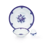 سرویس ایتالیا اف 28 پارچه چینی زرین فلورانس سرمه ای درجه یک