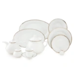 سرویس چینی زرین شهرزاد 108 رویال پلاتینی درجه یک